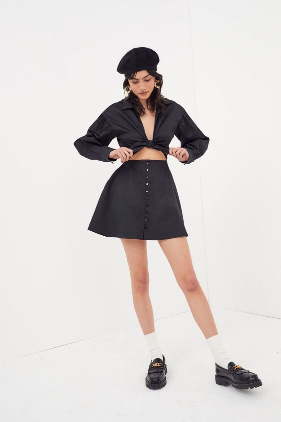 Women For Love & Lemons Party | For Love & Lemons Jocelyn Mini Dress-Black