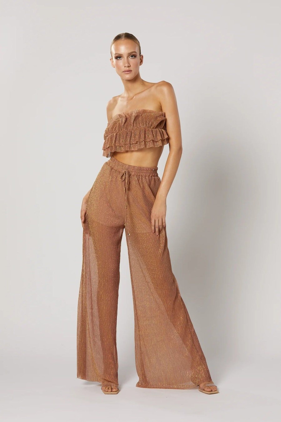 Women Winona Sets | Winona Tiara Pant-Copper