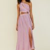 Women Suboo Wedding Guest | Suboo Mars Sleeveless Cutout Maxi Dress-Pink