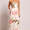 Women Pasduchas Wedding Guest | Pasduchas Palmarosa Twist Midi Dress-Ivory Floral