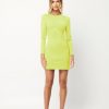 Women Elliatt Wedding Guest | Elliatt Aeolian Dress-Chartreuse