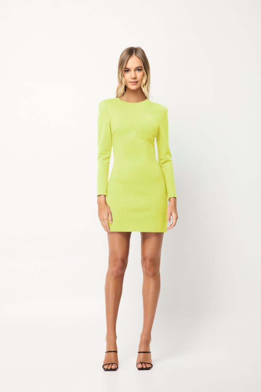 Women Elliatt Wedding Guest | Elliatt Aeolian Dress-Chartreuse