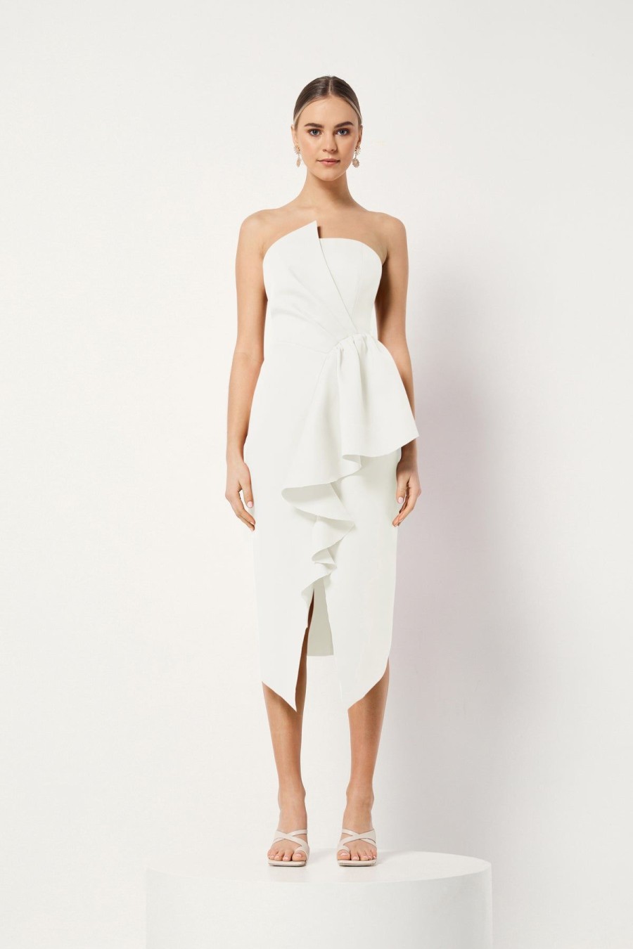 Women Elliatt Race Day | Elliatt Reception Dress-White