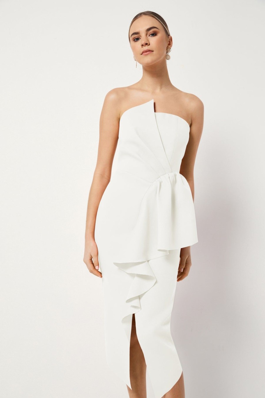 Women Elliatt Race Day | Elliatt Reception Dress-White