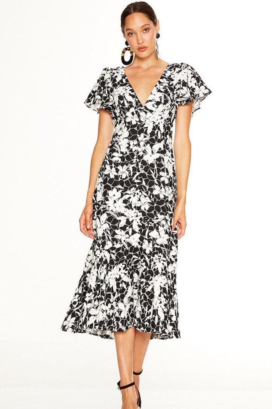 Women Talulah Wedding Guest | Talulah The Idol Midi Dress-Floral