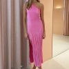 Women L'idee Wedding Guest | L'Idee Soiree One Shoulder Dress-Hot Pink