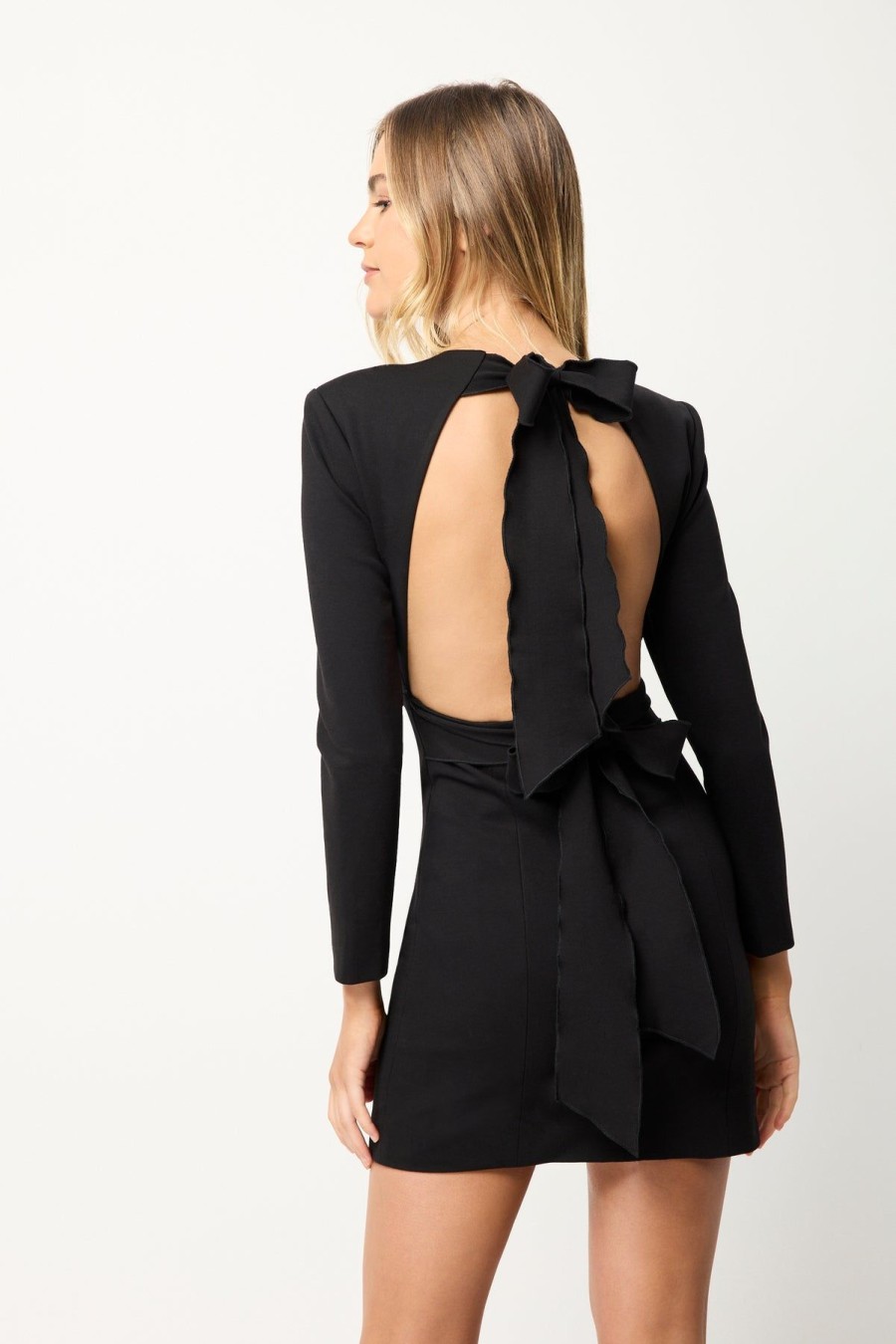 Women Elliatt Wedding Guest | Elliatt Aeolian Dress-Black