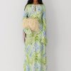 Women Dress Hire AU Wedding Guest | The Wolf Gang Ames Maxi Dress-Fern