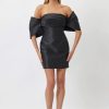 Women Bianca & Bridgett Wedding Guest | Bianca & Bridgett Eden Mini Dress-Black