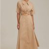 Women C/MEO Collective Wedding Guest | C/Meo Collective Calibrate Dress-Latte