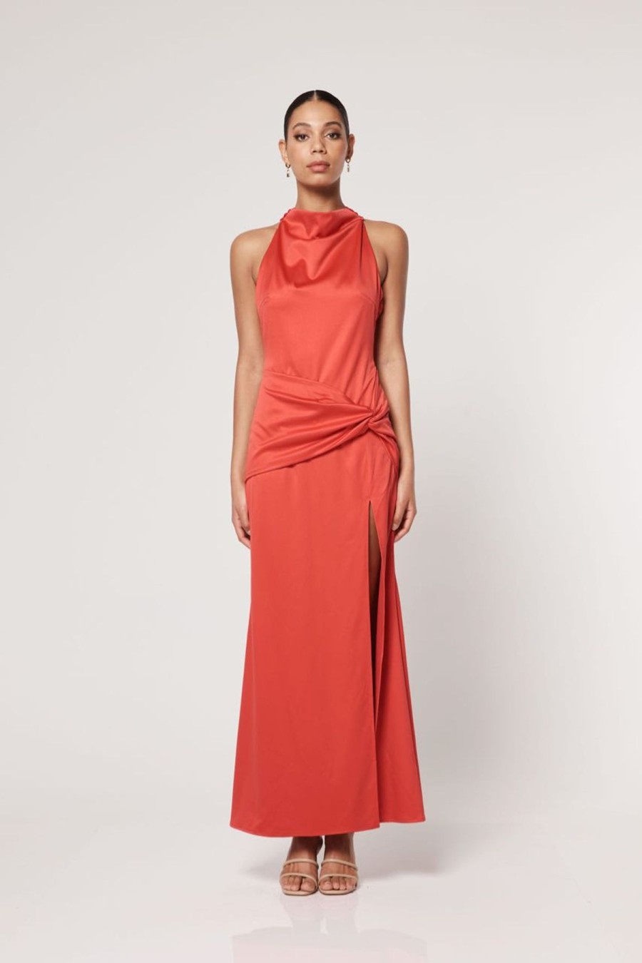 Women Elliatt Wedding Guest | Elliatt Endearment Maxi Dress-Scarlet Red