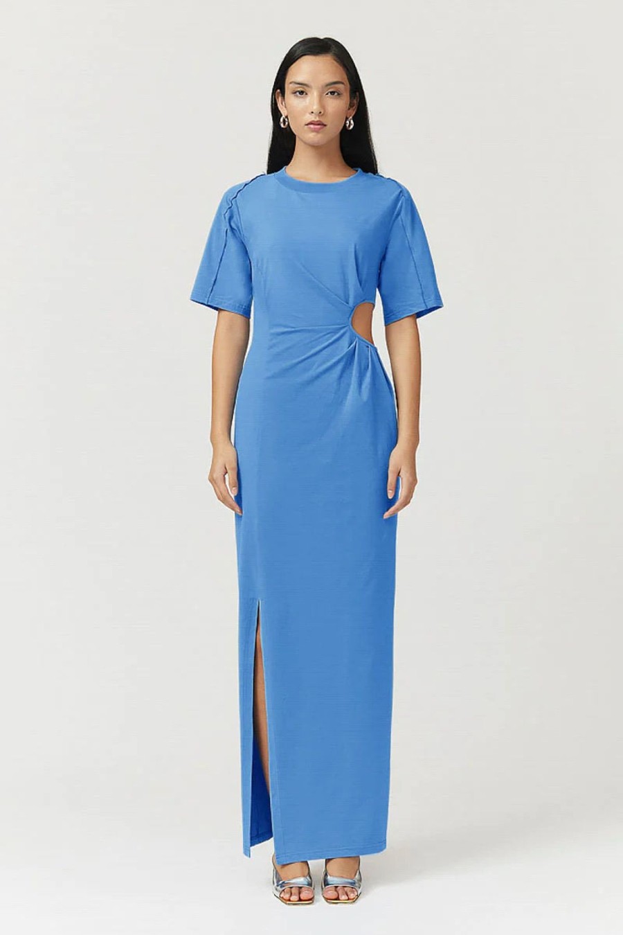 Women Suboo Daytime Event | Suboo Barney Cut Out Maxi Dress-Blue