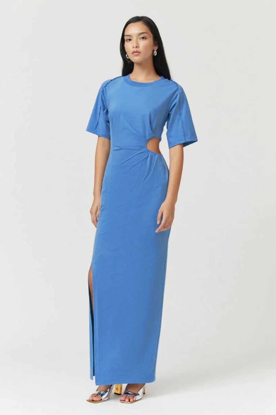 Women Suboo Daytime Event | Suboo Barney Cut Out Maxi Dress-Blue