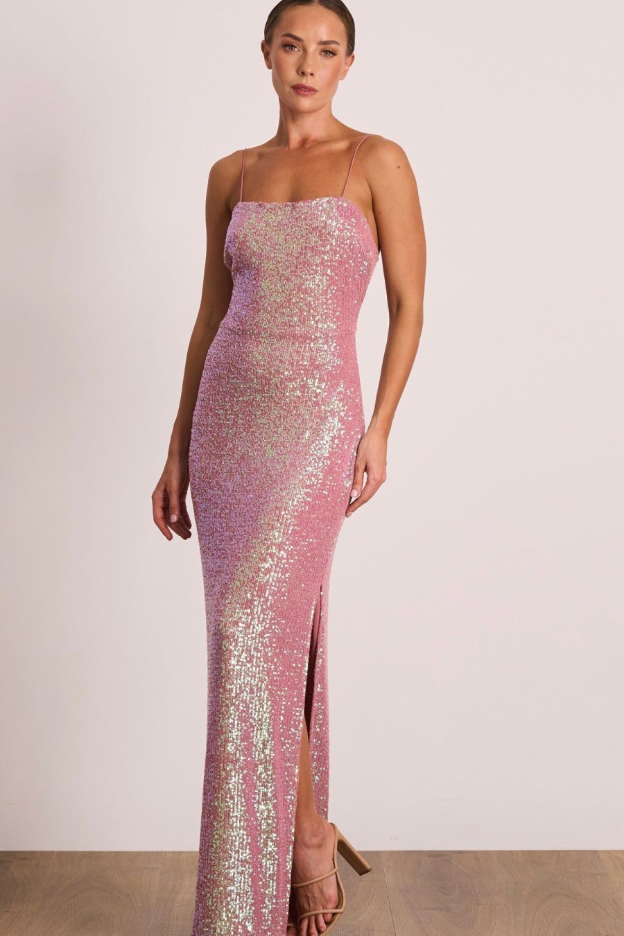 Women Pasduchas Wedding Guest | Pasduchas Glimmer Gown-Sorbet