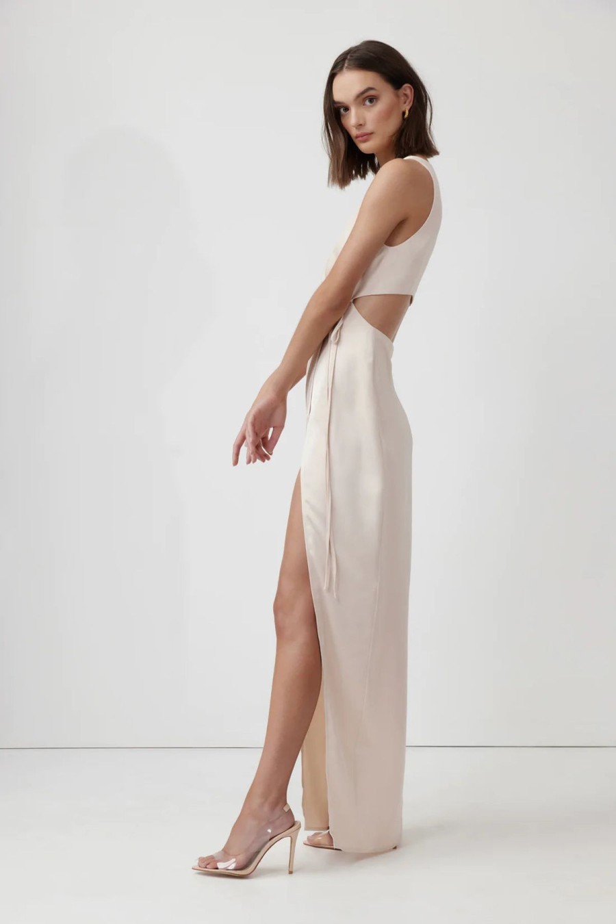 Women Lexi Formal | Lexi Marigold Dress-Pale Blush