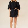 Women Suboo Party | Suboo Astrid Resin Detail Mini Dress-Black