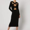 Women Winona Party | Winona Ithaca Cut Out Dress-Black