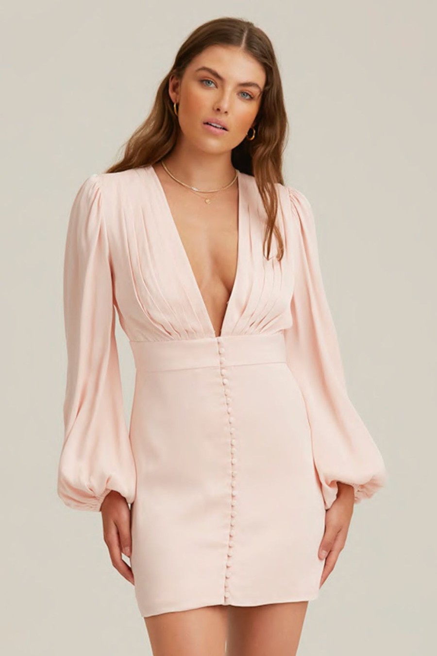 Women Finders Keepers Party | Finders Keepers Lucia-Billie Mini Dress-Baby Pink