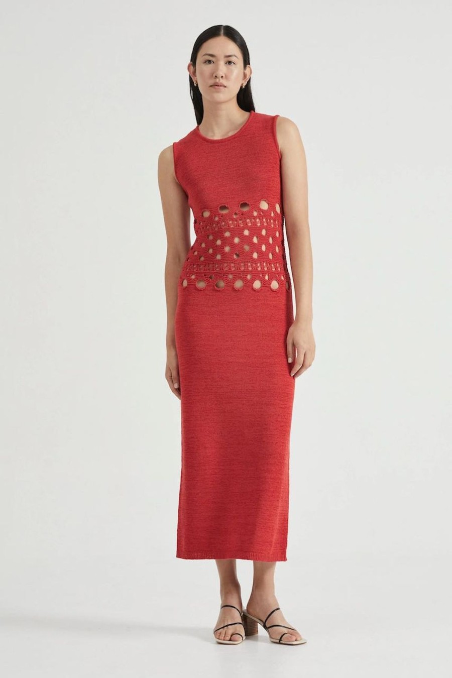 Women Third Form Wedding Guest | Third Form Break Away Knit Tank Dress-Scarlett