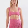 Women Sonya Sets | Sonya Retro Top-Dusty Pink Shimmer