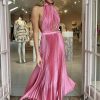 Women L'idee Wedding Guest | L'Idee Soiree Renaissance Gown-Dusty Rose