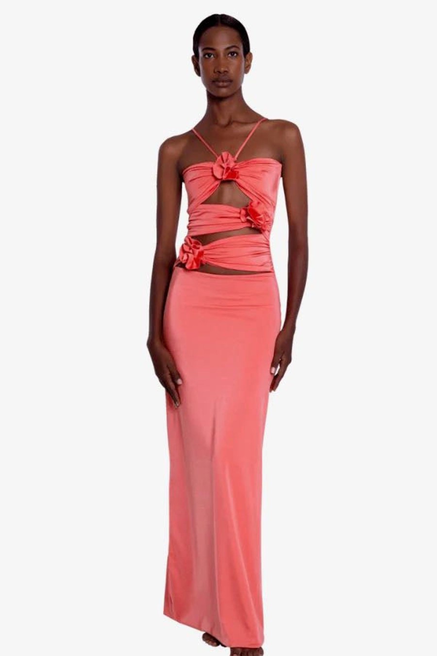 Women Dress Hire AU Wedding Guest | Maygel Coronel Veranera Dress-Fiaba Pink