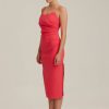 Women Finders Keepers Party | Finders Keepers Emily Midi Dress-Raspberry