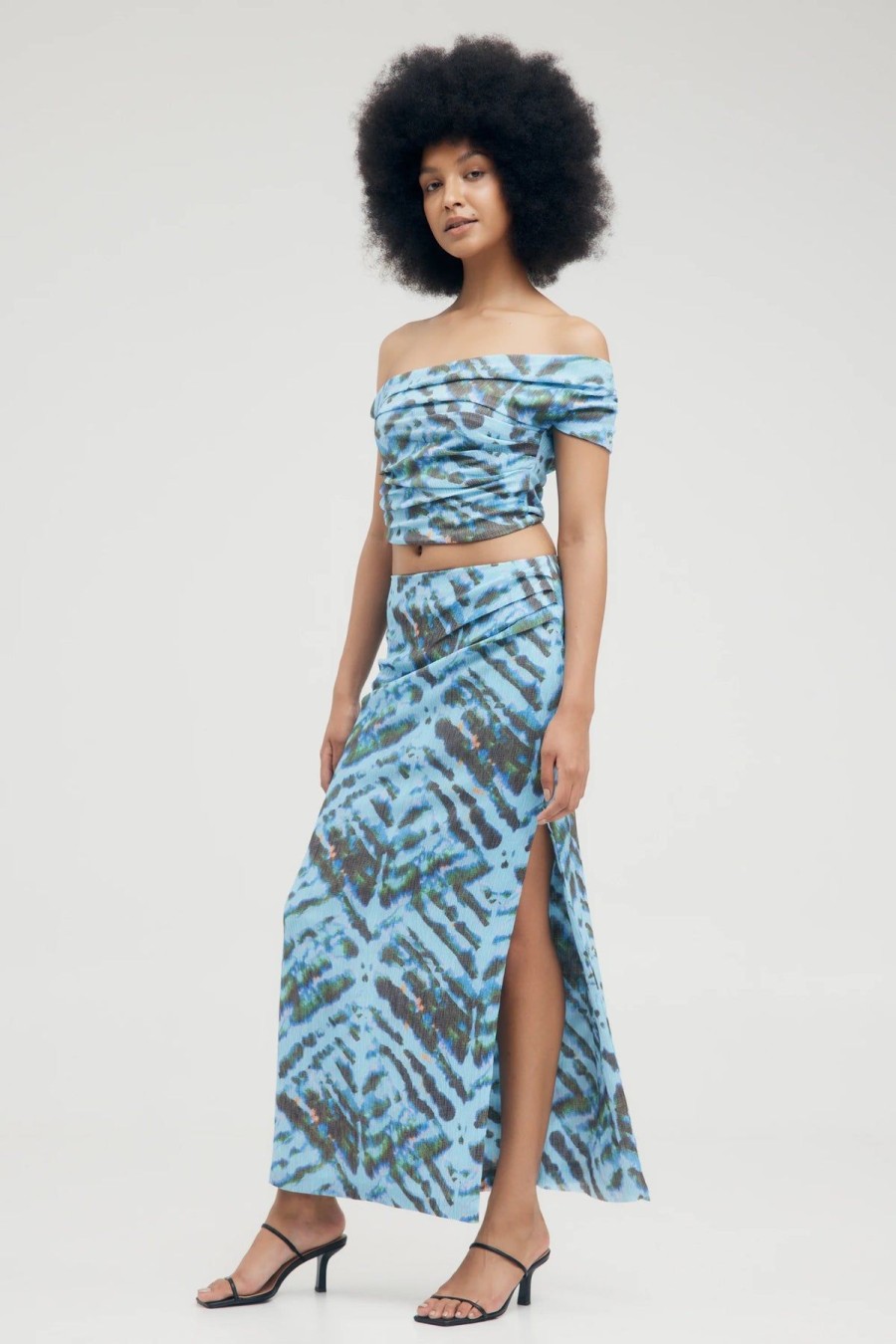 Women Third Form Sets | Third Form Electric Tucked Maxi Skirt-Tie Dye