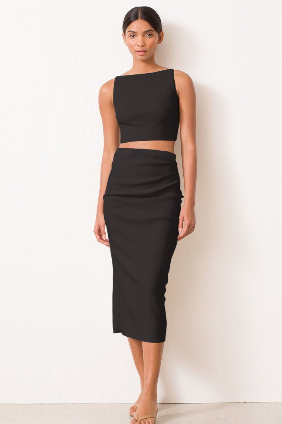 Women Bec & Bridge Sets | Bec & Bridge Raphaela Skirt-Black