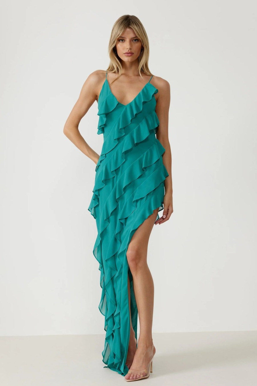 Women Lexi Formal | Lexi Etienne Dress-Deep Teal