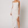 Women Winona Wedding Guest | Winona Asha Asymmetrical Dress-White