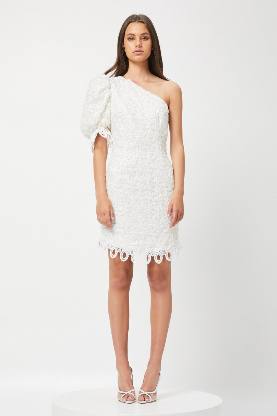 Women Elliatt Race Day | Elliatt Arabella Dress-White Gold