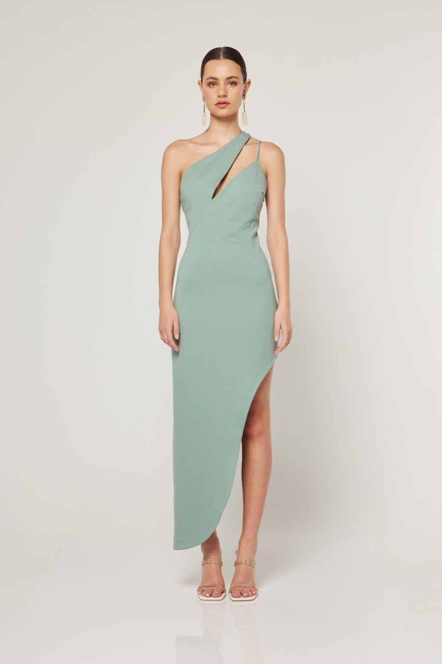 Women Elliatt Party | Elliatt Odyssey Dress-Dusty Teal