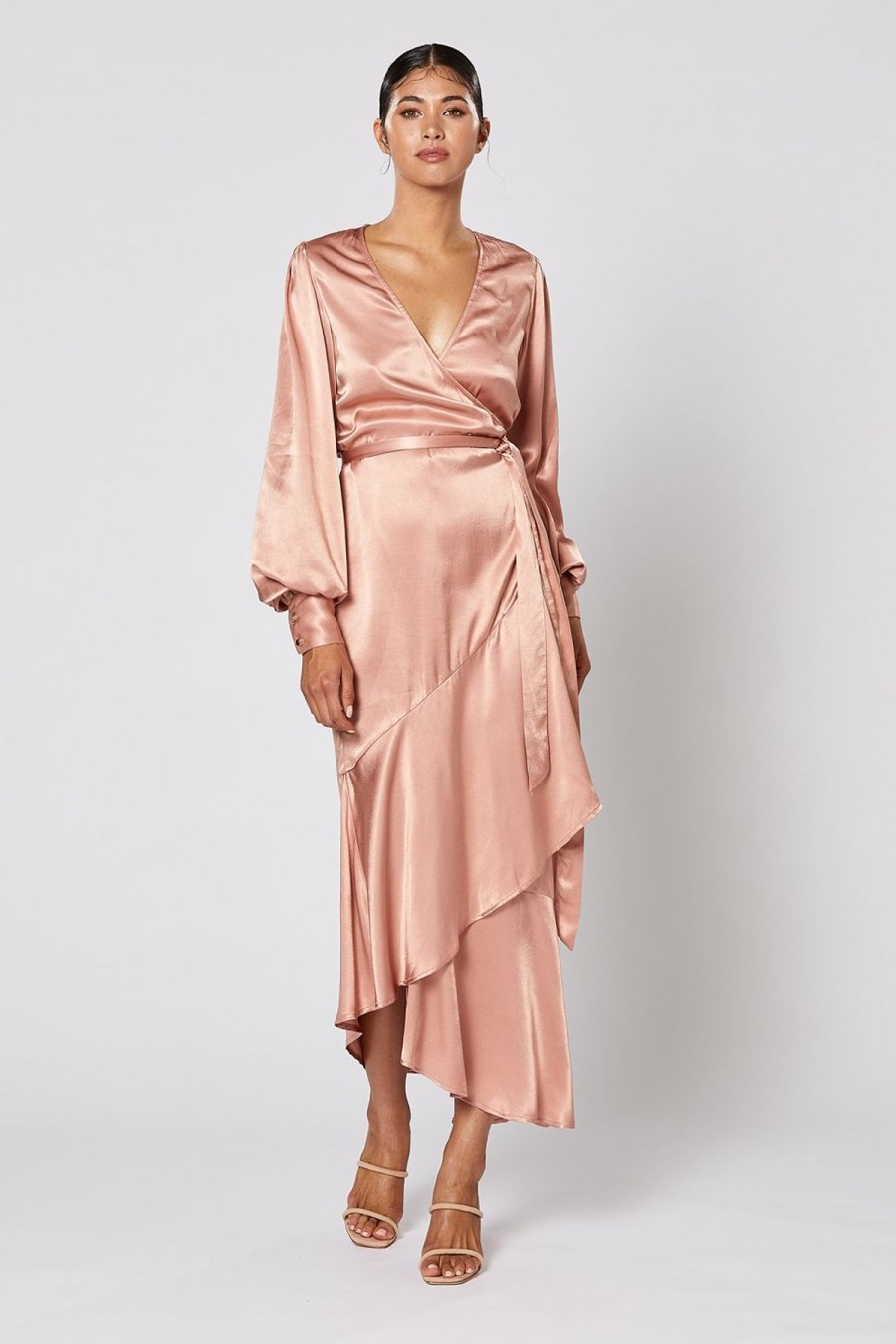 Women Winona Wedding Guest | Winona Miele Dress-Dusty Pink