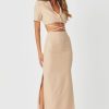 Women Bianca & Bridgett Wedding Guest | Bianca & Bridgett Amora Dress-Sand