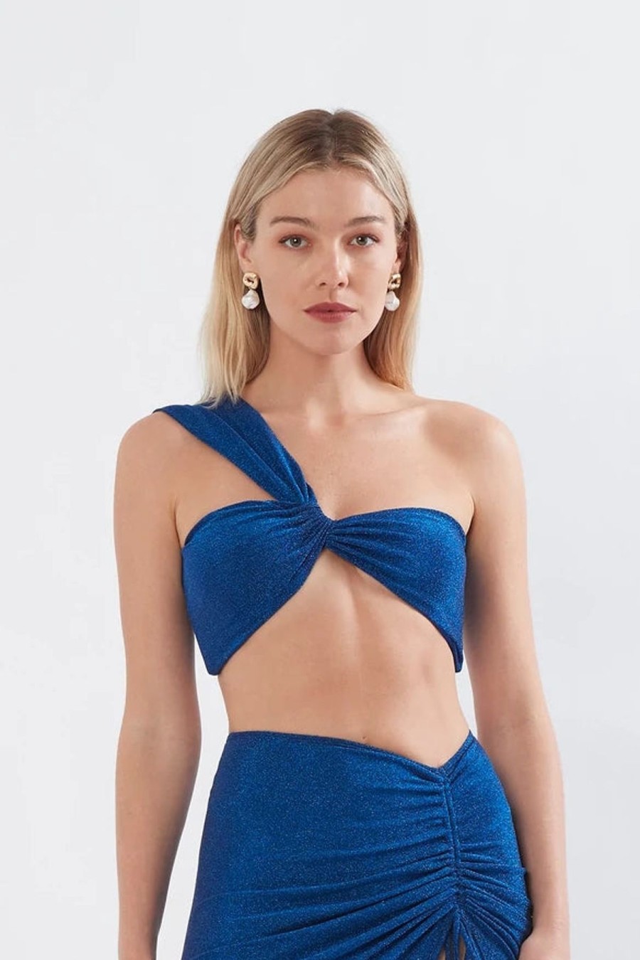 Women Sonya Sets | Sonya Petra Top-Moroccan Blue