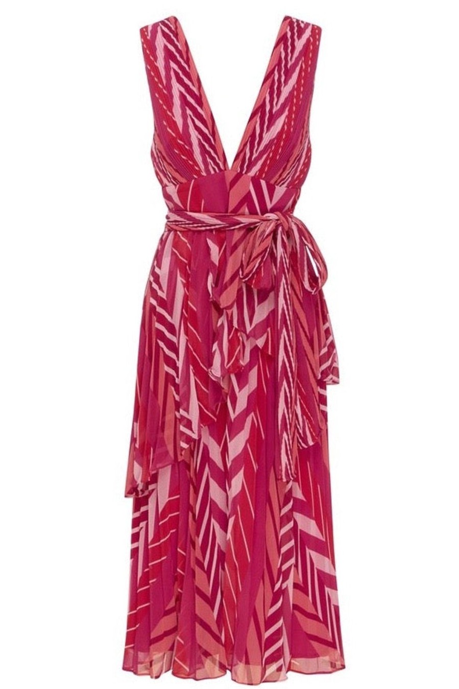 Women Talulah Wedding Guest | Talulah Sugar & Spice Midi Dress-Tango Stripe