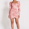 Women Sofia the Label Party | Sofia The Label Dolce Dress-Pink Blossom