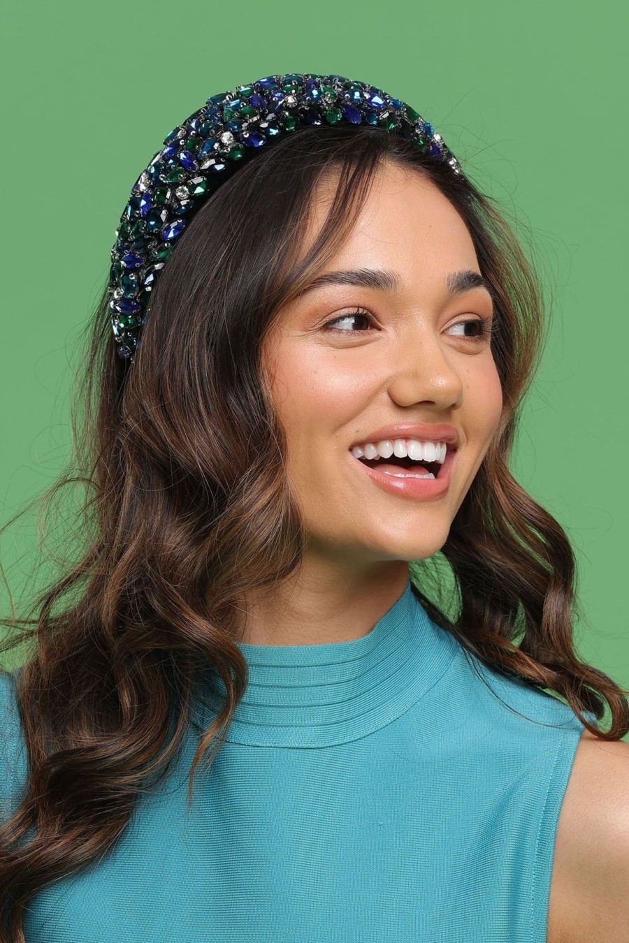 Women Dress Hire AU Headwear | Morgan & Taylor Frankie Headband-Blue