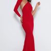 Women Dress Hire AU Pregnancy Friendly | Abyss By Abby 4Th Ave Gown-Red