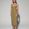 Women Dress Hire AU Party | Kianna Esther Dress-Olive