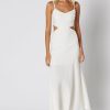 Women Winona Party | Winona Blanche Tie Back Dress-White