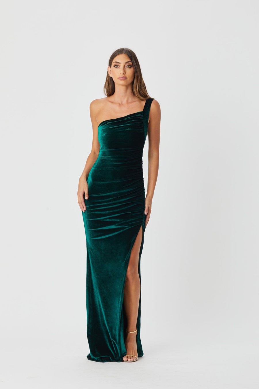 Women Bianca & Bridgett Wedding Guest | Bianca & Bridgett Naya Dress-Emerald