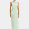 Women Dress Hire AU Sets | Sir The Label Ligera Wrap Midi Skirt Tie Midi Skirt-Mint