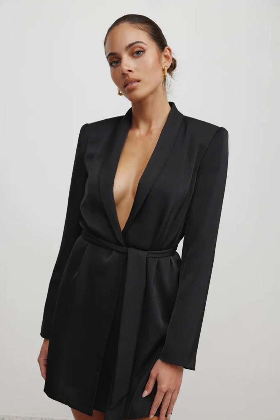 Women Lexi Jackets & Coats | Lexi Lucio Jacket Dress-Black