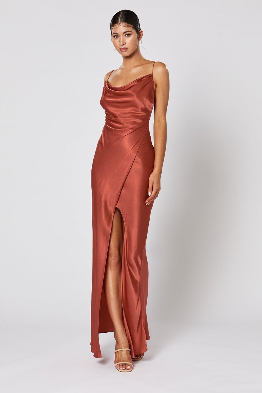 Women Winona Wedding Guest | Winona Etoile Dress-Copper