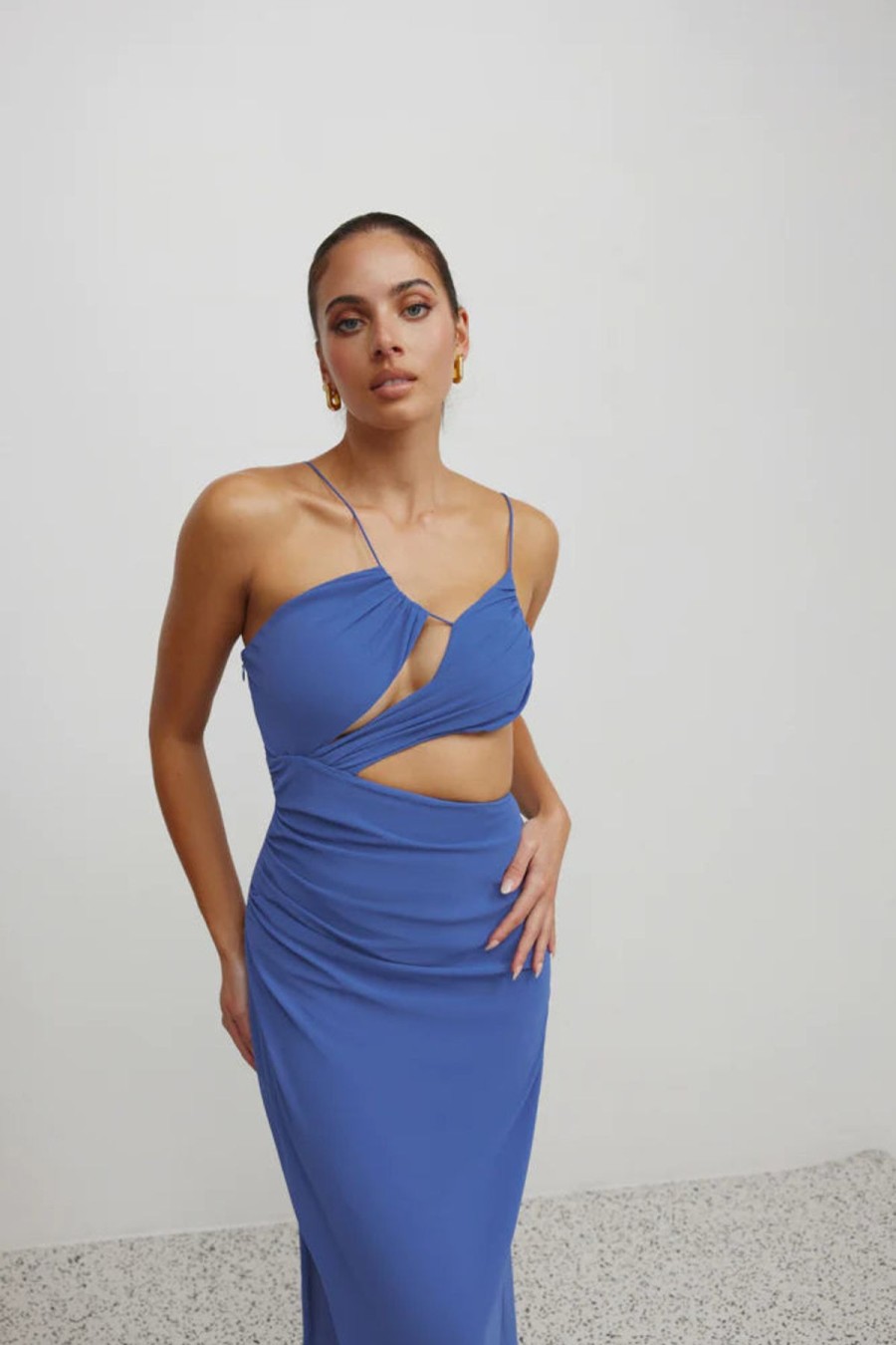 Women Lexi Party | Lexi Asia Dress-Pacific Blue