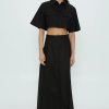 Women Third Form Sets | Third Form Roam Maxi Skirt-Black