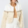 Women Winona Jackets & Coats | Winona Duchess Crop Jacket-Latte