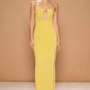 Women Sonya Wedding Guest | Sonya Vicenza Dress-Giallo